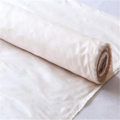 China Organic Good Texture Mulberry  Plain Rose Color 100% Silk Taffeta Fabric Pure Silk Fabric  for Home Textile for sale