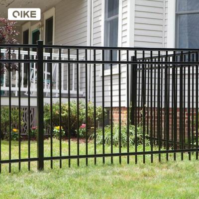 China Easily Assembled best quality no rust iron garden fences steel fence galvanized fence for sale