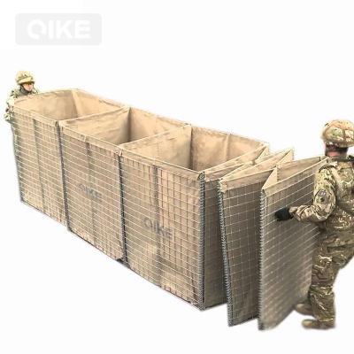 China Border Protection UV Resistant Sand container Flood Barrier Defense Barrier Explosion-proof mesh Welded Gabion Wire Mesh Geotextile Sand Bag for sale