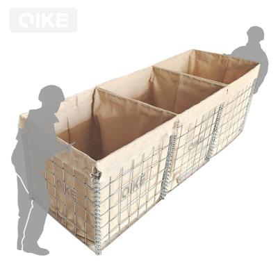 China Border Protection China Factory direct sale Heavy Galvanized Force Bastion Hesko Barriers mil Defensive Barriers Sand Wall Wire Mesh Fence for sale