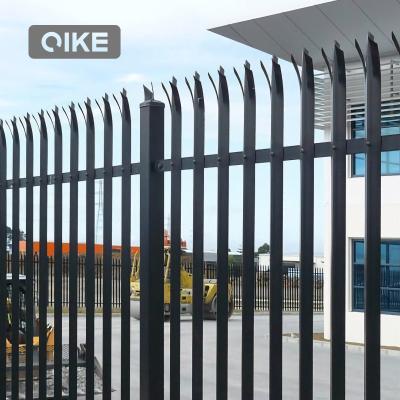 China Easily Assembled UK Palisade Fence security steel palisade fence for sale