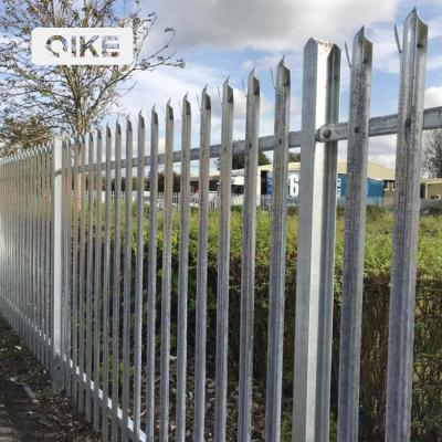 China Easily Assembled metal palisade fence angle bar fence palisade fence panels for sale