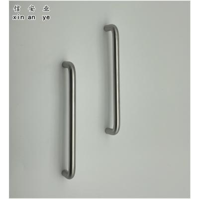 China Fashionable and Modern Minimalist Stainless Steel Bathroom Clip, Sanded Glass Hotel Shower Room Door Clip for sale