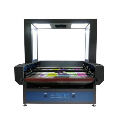 China Laser CUTTING CCD Camera Sportswear Laser Cutting Machine for sale