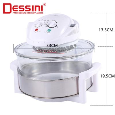 China DESSINI Air Cooker Latest Modern Commercial Intelligent Power Motor Industrial Fryer Oven Machine Without Oil for sale