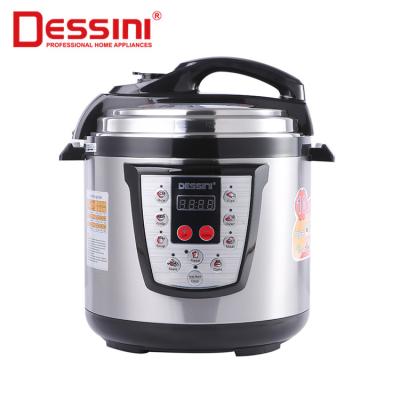 China Home kitchen 6 L multifunctional non-stick inner pot pressure electric rice household DESSINI hot sale cooker for sale