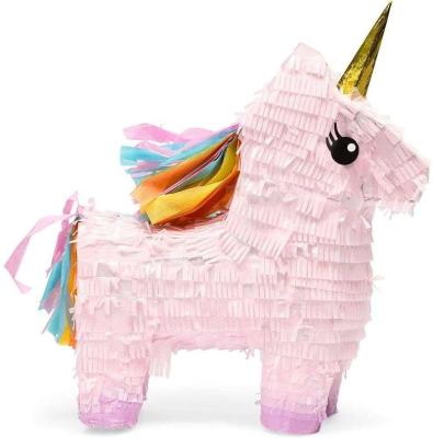 China Cardboard Pinata Toy Party Birthday Party Game Props Children's Surprise Gift Pinata Unicorn for sale