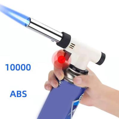 China Hot Sale Modern Invertible Butane Torch Adjustable Automatic Ignition Gas Flamethrower Burner With Safety BBQ Camping Tools for sale