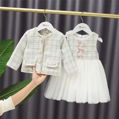 China Aristocratic Temperament Popular Girls Sweet Children Clothing Babies' Clothing Sets for sale