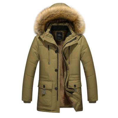 China Loose Cotton-Padded Jacket Mens Breathable High Fashion Clothes Plus Size Mens Winter Coat for sale