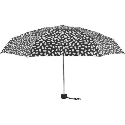 China Super Mini Supermini 5 fold Umbrella 19inch Strong Aluminium Ribs For Women Portable Travel Umbrella With Waterproof Case moq100 wholesale for sale