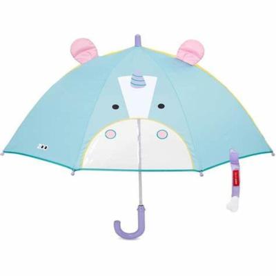 China Manual Open Creative cute cartoon kids umbrella New Design 2023 reflective long handle Children's umbrella custom logo for sale