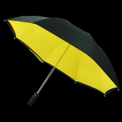 China Auto-open Custom 21 Inch 8k Luxury UPF50+ umbrella new design folding blank black double layer auto open and close umbrella for sale