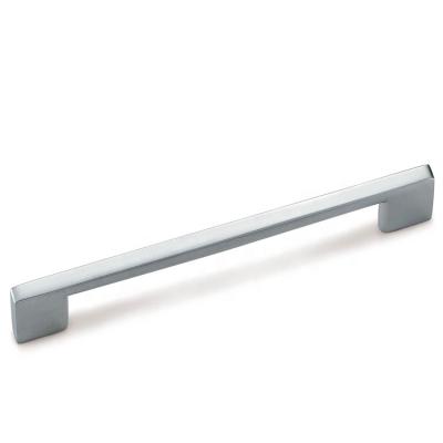 China Modern Simple Double Holes Pulls Furniture Handle Cabinet Wardrobe Hardware Handle for sale