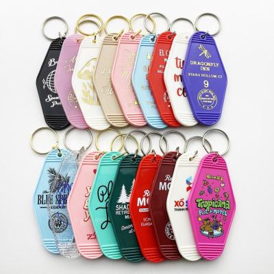 China Promotion/gift/advertising/shoes resin yuan key chain charm sublimation mute touch acrylic chain custom souvenir design for sale