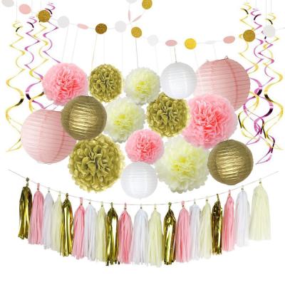 China Hot Princess Girls Party Supplies Festival Decoration Selection Sale Baby Shower Baby Shower Celebrations for sale