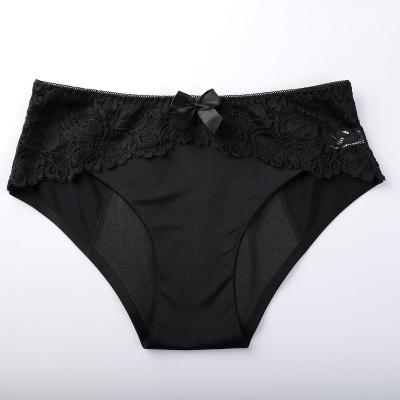 China High Waist Breathable 4 Layers Absorbent Menstrual Puerperal Brief Underwear Lace Up Menstrual Period Waterproof Panties for sale