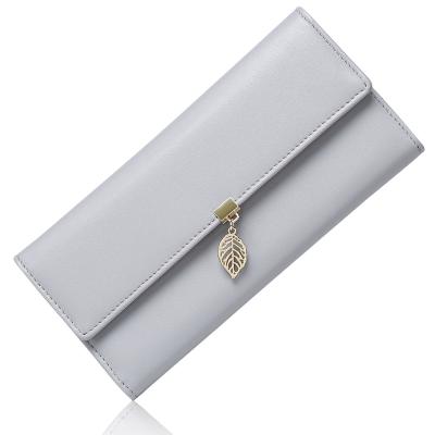 China 2022 Hot Seller Amazon RFID Leather Wallets Long Pinch With Multiple Card Slots And Roomy Compartment for sale