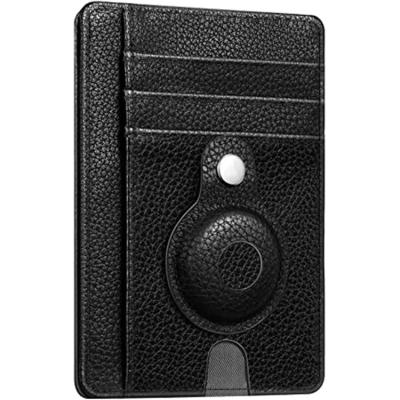 China Minimalist Slim RFID Front Pocket Wallet With Integrated Case Holder For Airtag Wallet Card Cases for sale