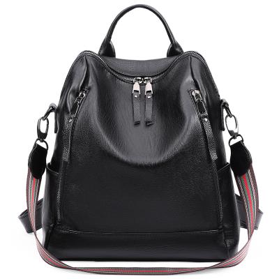 China Hot Selling Fashion Water Resistant Shoulder Bag Good Quality Bag New Arrival Hot Fashionable Ladies PU Soft Women's Bag Backpack for sale