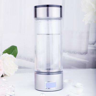 China Capacidad portátil de la botella de agua 240ml del hidrógeno con la batería recargable 1000mAh en venta