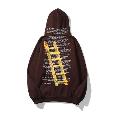 China high quality heavy unisex Anti-wrinkle cotton printing custom plus size men's Hoodie for sale