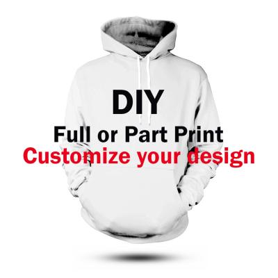 China Breathable High Quality Blank Plus Size Full Zip Custom Organic Hoodie Cotton Men's Hoodies for sale