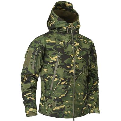 China Ledar Waterproof Jacket Men Soft Shell Rain Coats Anorak Army Man Jacket Tactical Winter For Men for sale