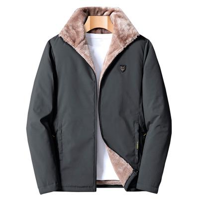 China Sustainable Snow Coat Jacket Winter Parkas Shear Leather Jacket Mens Outwear Fur Suit Winter Coat For Man for sale