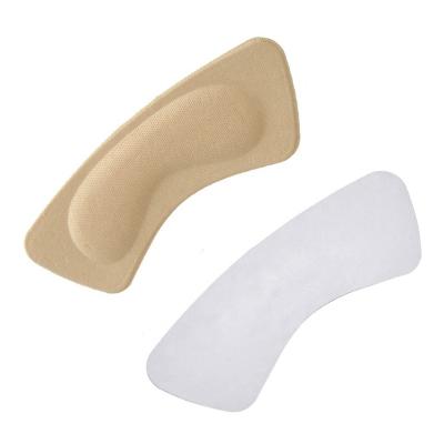 China Self-Adhesive Heel Super Comfortable Heel Stickers Anti-Slip Grips Self Adhesive Women High Heel Insoles LB08002 for sale