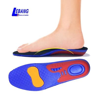 China Removable Correct In EVA Orthopedic Insole Pain Relief Shoe Insoles LB06005 Arch Support Shoe Factory Professional Kids New Insoles Design for sale