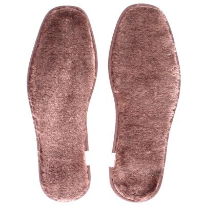 China For Warm Comfort Winter Factory Outlet Amazon Hot Sale Insole Wool Felt Heating Insole Sheepskin Insoles for sale