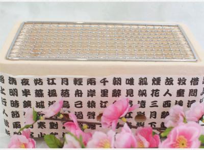 China Popular Japanese Ceramic Portable Yakitori ceramic bbq Grill Oven Te koop