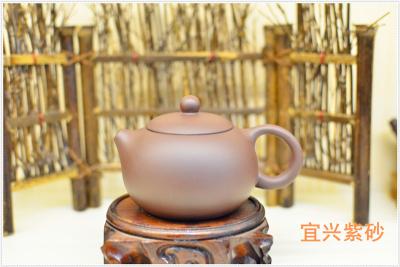 Cina Collection ChineseYixing Zisha Teapot Handmade Beautiful Shape Yellow Color in vendita