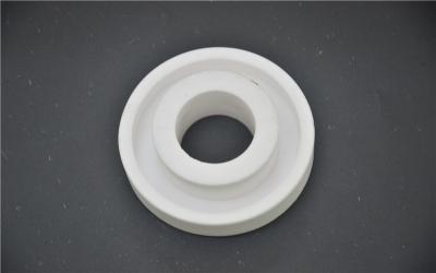 China Al2O3 Aluminum Oxide Ceramic , Industrial Ceramic Donut Ring for sale