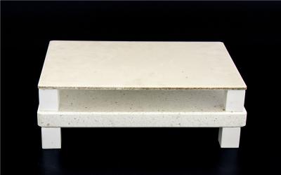 China High Load Refractory Kiln Furniture , Mullite Rectangular Shelf For Furnace for sale