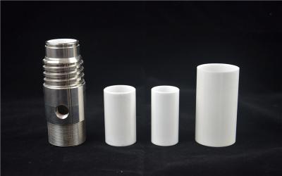 China High Intensity Zirconium Oxide Ceramic Tube Customized Size Wear Resistance for sale