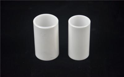 China White Ceramic Cylinder Liner , Zirconia Tube Ceramic Material Properties for sale