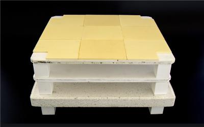 China Stabilizied Zirconium Oxide Ceramic Plate High Strength Acid Proof Custom Made for sale