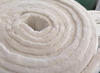 China Heat Resistant Refractory Ceramic Fiber Blanket For Boiler Insulation Erosion Resistance for sale