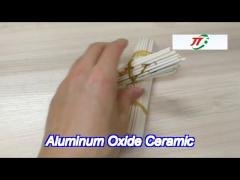 ISO Alumina Ceramic Rod Al2o3 Ceramic Electrical Insulation Surface Polishing