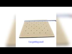 Thermal Shock Resistance 200c Cordierite Shelf White Or Yellow Unglazed Surface
