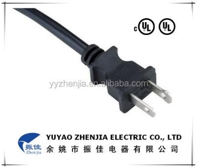 China Residential / General Purpose AC Power Cable 2 Pin Plug for sale