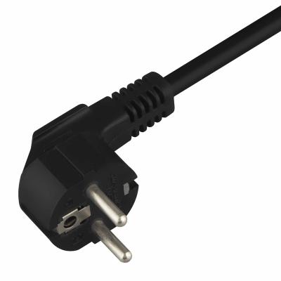 China Can Be Customized Reputation High Quality VDE Power 250V 3 Pin Euro AC Power Cord Plug for sale