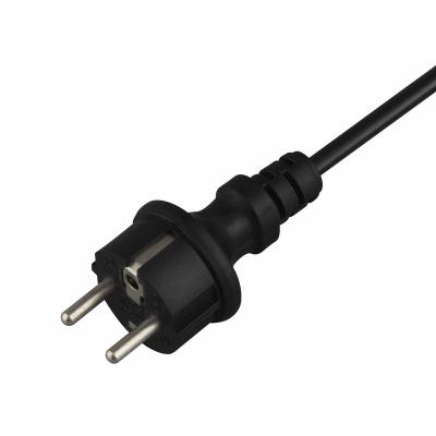 China Can Be Customized Computer Power Cord VDE Approved Waterproof PVC Jacket Power Cord IP44 Euro Plug for sale