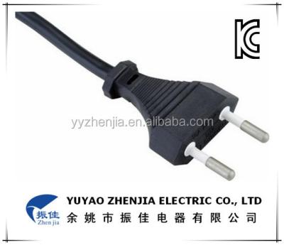 China Home Appliance Korea Power Cord / South Korea KTL Pinch /plug/2 Power Cord for sale