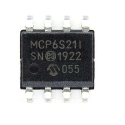 China One Channel PGA A/D Converter Driver Integrated Circuit Programmable Gain Amplifier MCP6S21-I/SN for sale