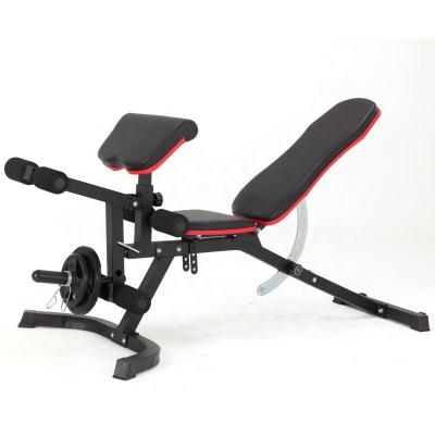 China Factory Logo Home Gym Custom Multi Function Living Room Training Dumbbell Flat Bench Adjustable Weight Bench For Sale for sale