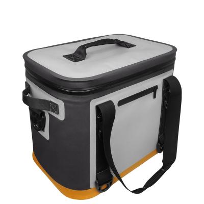 China Travel Waterproof Ice Bag Reusable Lunch Box Wine 21L 35 Can Insulated Soft Cooler 2021 Manufacturers Customize Outdoor Food Insulation Bag for sale