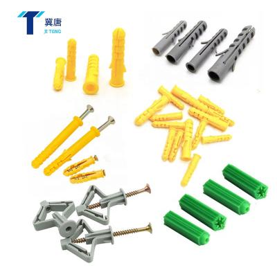 China Pan Fix Anchor Plastic Expansion screws nylon sockets for sale